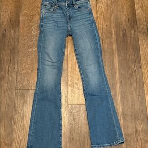 American Eagle Outfitters Kick Boot Jeans 000 short